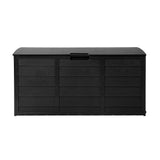 Gardeon 290L Outdoor Storage Box - All Black