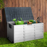 Gardeon 290L Outdoor Storage Box - Grey