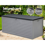 Gardeon Outdoor Storage Box 490L Bench Seat Indoor Garden Toy Tool Sheds Chest