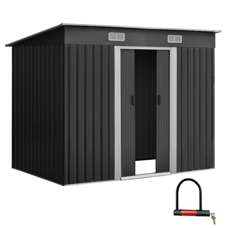 Giantz Garden Shed 2.38x1.31M Outdoor Storage Sheds Tool Workshop