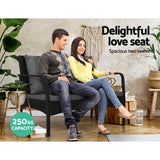 Furniture > Outdoor - Gardeon Outdoor Furniture Lounge Table Chairs Garden Patio Wicker Sofa Set - Garden Yard