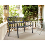 Furniture > Outdoor - Gardeon Outdoor Garden Bench - Black - Garden Yard
