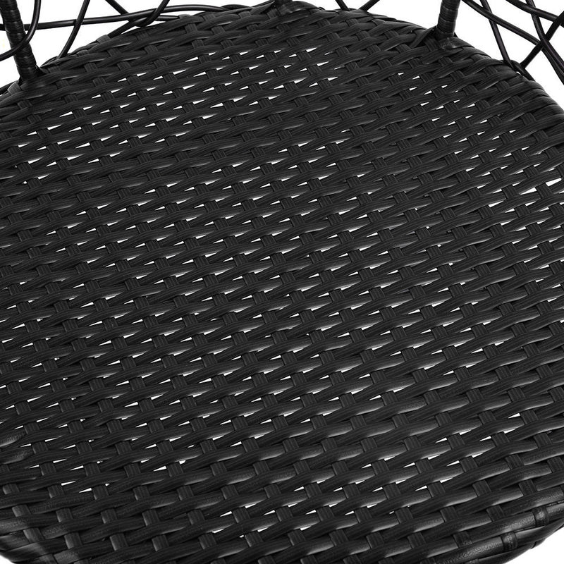 Furniture > Outdoor - Gardeon Outdoor Patio Chair and Table - Black - Garden Yard