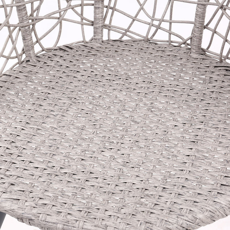 Furniture > Outdoor - Gardeon Outdoor Patio Chair and Table - Grey - Garden Yard