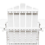 Furniture > Outdoor - Gardeon Outdoor Sun Lounge Beach Chairs Table Setting Wooden Adirondack Patio Chair - Garden Yard