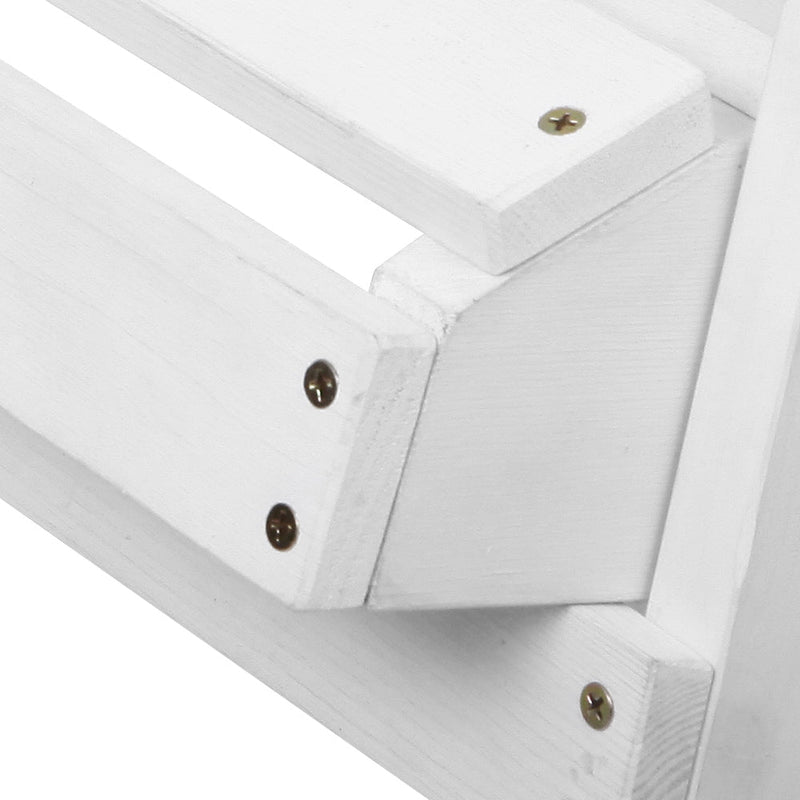 Furniture > Outdoor - Gardeon Outdoor Sun Lounge Beach Chairs Table Setting Wooden Adirondack Patio Chair - Garden Yard