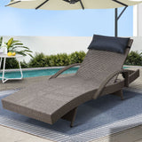 Furniture > Outdoor - Gardeon Outdoor Sun Lounge Furniture Day Bed Wicker Pillow Sofa Set - Garden Yard