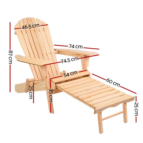 Furniture > Outdoor - Gardeon Set of 2 Outdoor Sun Lounge Chairs Patio Furniture Beach Chair Lounger - Garden Yard