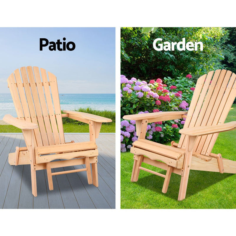 Furniture > Outdoor - Gardeon Set of 2 Outdoor Sun Lounge Chairs Patio Furniture Beach Chair Lounger - Garden Yard