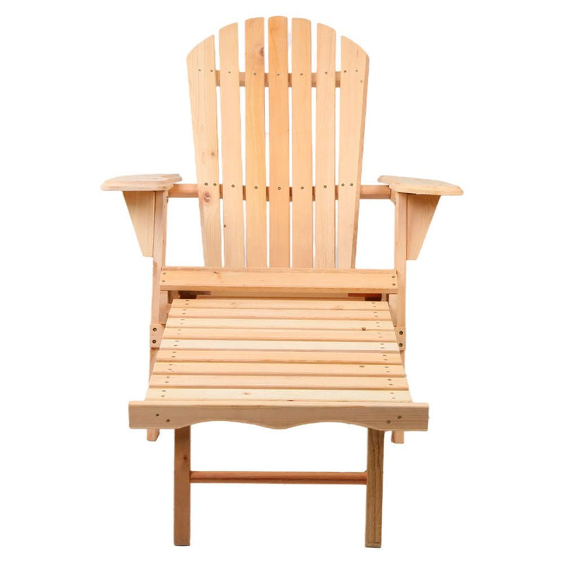 Furniture > Outdoor - Gardeon Set of 2 Outdoor Sun Lounge Chairs Patio Furniture Beach Chair Lounger - Garden Yard