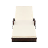 Furniture > Outdoor - Gardeon Set of 2 Sun Lounge Outdoor Furniture Day Bed Rattan Wicker Lounger Patio - Garden Yard