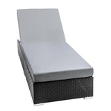Furniture > Outdoor - Gardeon Sun Lounge Outdoor Furniture Day Bed Wicker Rattan Garden Sofa - Garden Yard