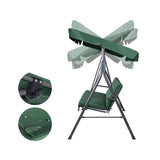 Furniture > Outdoor - Gardeon Swing Chair Hammock Outdoor Furniture Garden Canopy Bench Seat Green - Garden Yard