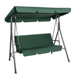 Furniture > Outdoor - Gardeon Swing Chair Hammock Outdoor Furniture Garden Canopy Bench Seat Green - Garden Yard
