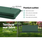 Furniture > Outdoor - Gardeon Swing Chair Hammock Outdoor Furniture Garden Canopy Bench Seat Green - Garden Yard