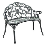 Furniture > Outdoor - Gardeon Victorian Garden Bench - Green - Garden Yard
