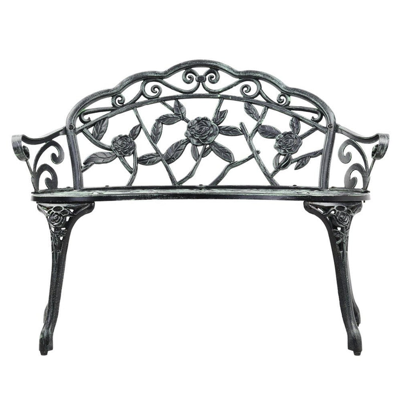 Furniture > Outdoor - Gardeon Victorian Garden Bench - Green - Garden Yard