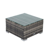 Furniture > Outdoor - Outdoor Modular Lounge Sofa Bondi - Grey - Garden Yard