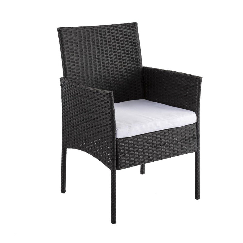 Furniture > Outdoor - Ville 4 - Seater PE Wicker Outdoor Lounge Sofa Set - Garden Yard