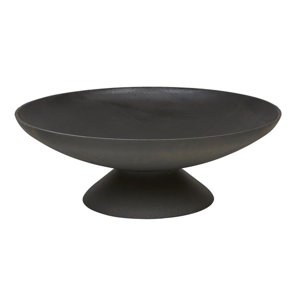 Home & Garden > Firepits - Black Lassen Cast Iron Fire Pit - Garden Yard Aus