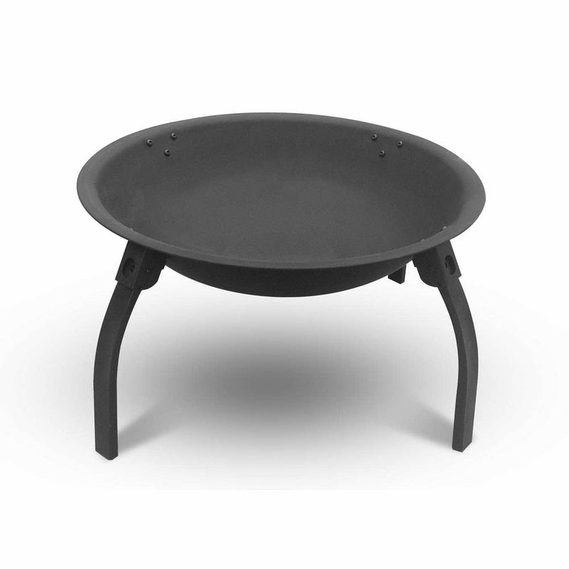 Home & Garden > Firepits - Fire Pit BBQ Charcoal Smoker Portable Outdoor Camping Pits Patio Fireplace 22" - Garden Yard Aus