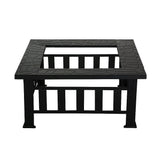 Home & Garden > Firepits - Fire Pit BBQ Table Grill Outdoor Garden Wood Burning Fireplace Stove - Garden Yard Aus