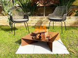 Home & Garden > Firepits - Firepit with Ash Tray with 0.11 Mild Steel" - Garden Yard Aus