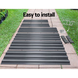Home & Garden > Garden Beds - Green Fingers 2x Garden Bed 120x90cm Planter Box Raised Container Galvanised Herb - Garden Yard