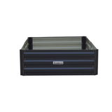 Home & Garden > Garden Beds - Wallaroo 150 x 90 x 30cm Galvanized Steel Garden Bed - Black - Garden Yard