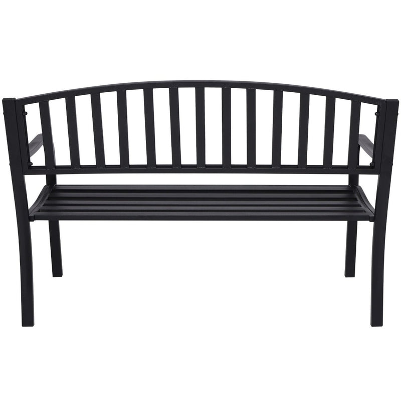 Home & Garden > Garden Furniture - Wallaroo Steel Outdoor Garden Bench - Classic - Garden Yard