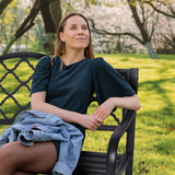 Home & Garden > Garden Furniture - Wallaroo Steel Outdoor Garden Bench - Elegant - Garden Yard