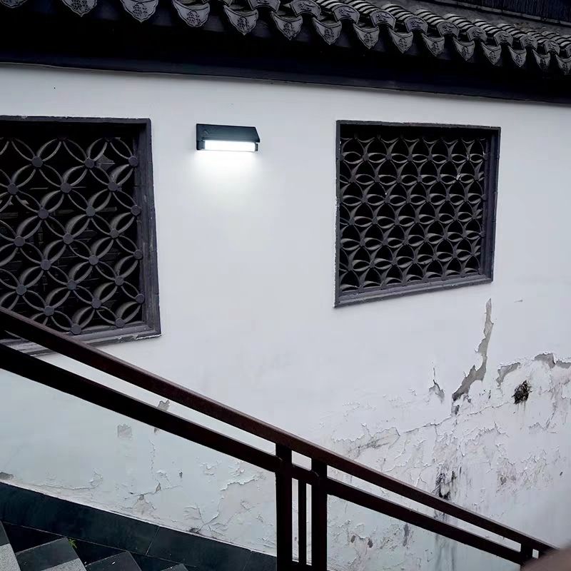 Home & Garden > Garden Lights - Solar LED Wall Light with Motion Sensor for Outdoor Walls and Business Signs - Garden Yard
