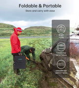 Home & Garden > Solar Panels - CHOETECH SC009 100W Foldable Solar Charger - Garden Yard