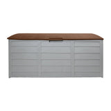 Home & Garden > Storage - Gardeon 290L Outdoor Storage Box - Brown - Garden Yard