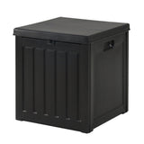 Home & Garden > Storage - Gardeon 80L Outdoor Storage Box Waterproof Container Indoor Garden Toy Tool Shed - Garden Yard
