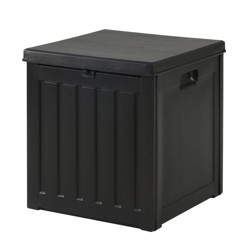 Home & Garden > Storage - Gardeon 80L Outdoor Storage Box Waterproof Container Indoor Garden Toy Tool Shed - Garden Yard