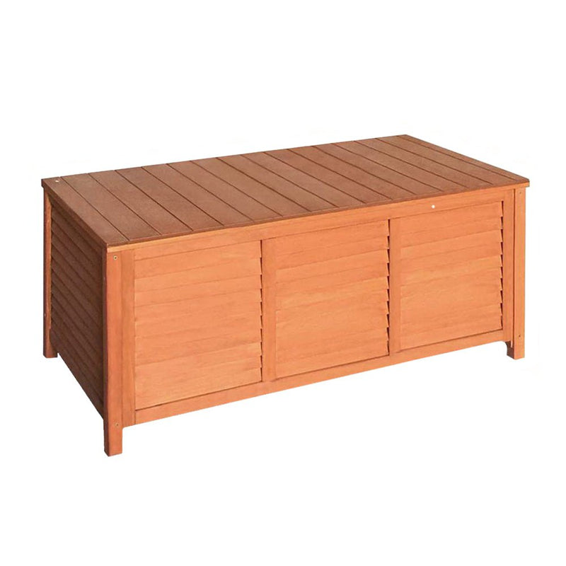 Home & Garden > Storage - Gardeon Outoor Fir Wooden Storage Bench - Garden Yard