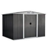 Home & Garden > Storage - Giantz Garden Shed Outdoor Storage Sheds Tool Workshop 2.58X2.07M - Garden Yard