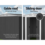 Home & Garden > Storage - Giantz Garden Shed Outdoor Storage Sheds Tool Workshop 2.58X2.07M - Garden Yard