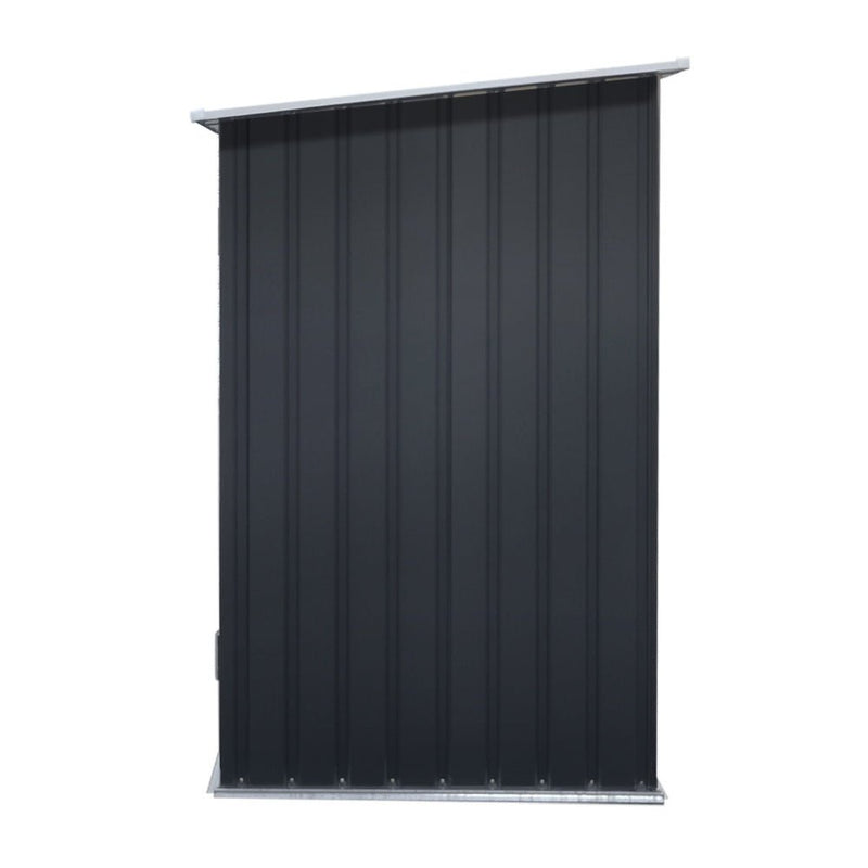 Home & Garden > Storage - Giantz Garden Shed Sheds Outdoor Tool 2.49x1.04M Storage Workshop House Galvanised Steel - Garden Yard